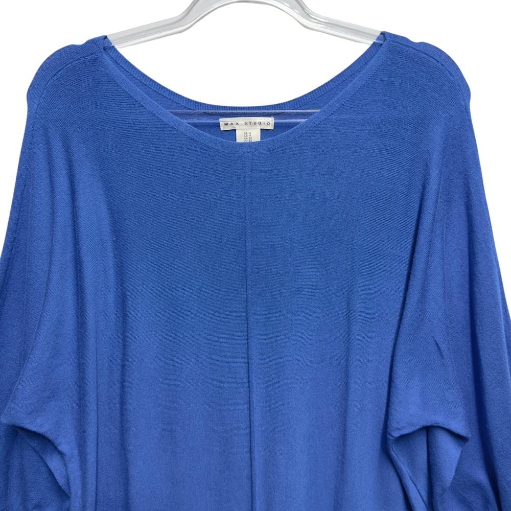 Max Studio Seamed Dolman Oversized Knit Sweater - Picture 2 of 8